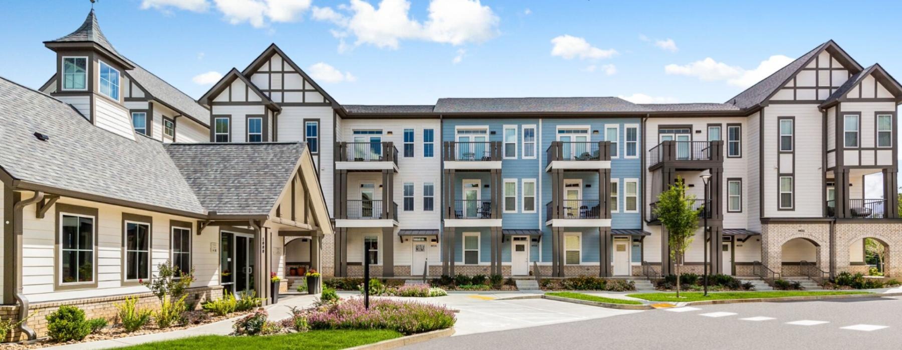 a row of houses